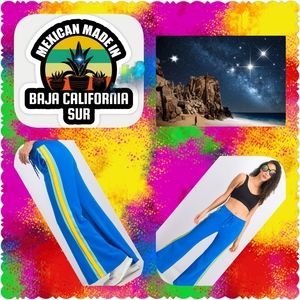 Free People "She's a Rainbow" Flare Baja Trk Pnts